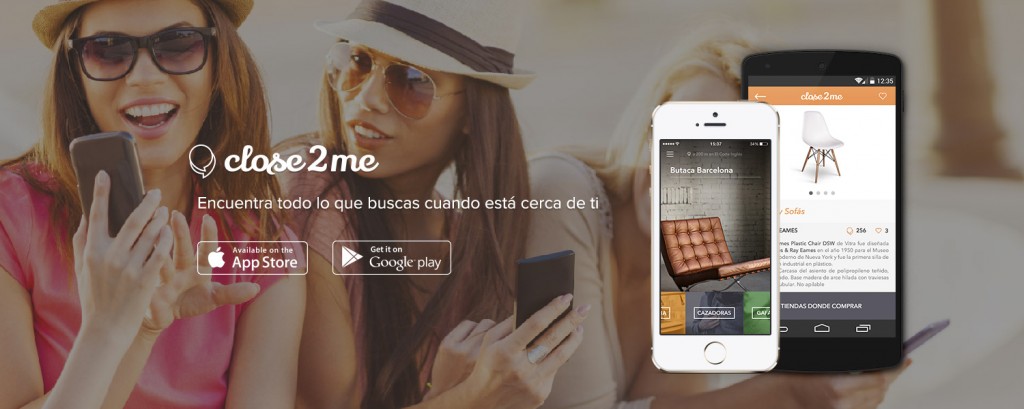 close2me, aplicación móvil para tu lista de deseos.