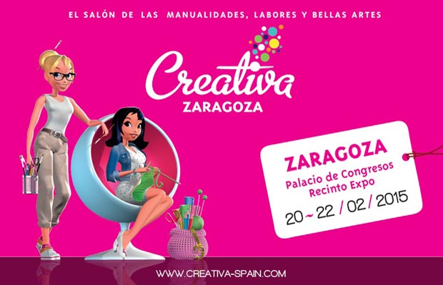 Creativa Zaragoza 2015: manualidades, labores y bellas artes del 20 al 22 de Febrero