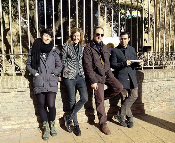 Parte de los componentes del proyecto Traficantes de Ideas