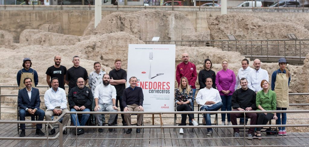 Ámbar se une a 36 hosteleros de Zaragoza