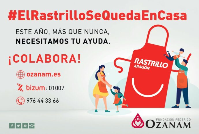 Campaña de donaciones del Rastrillo Aragón