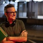 El director zaragozano Ignacio Estaregui, en el rodaje de 'Rider'