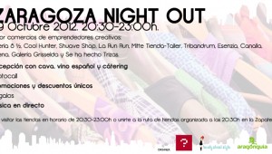 I Zaragoza Night Out - flyer