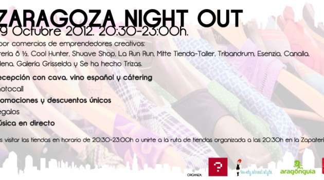 I Zaragoza Night Out - flyer