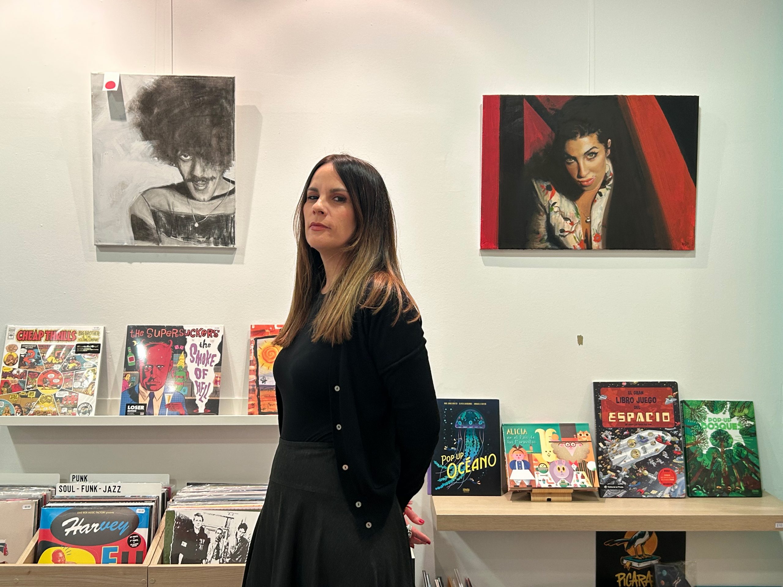 Aby Sanchez y su exposición en Picaraza shop