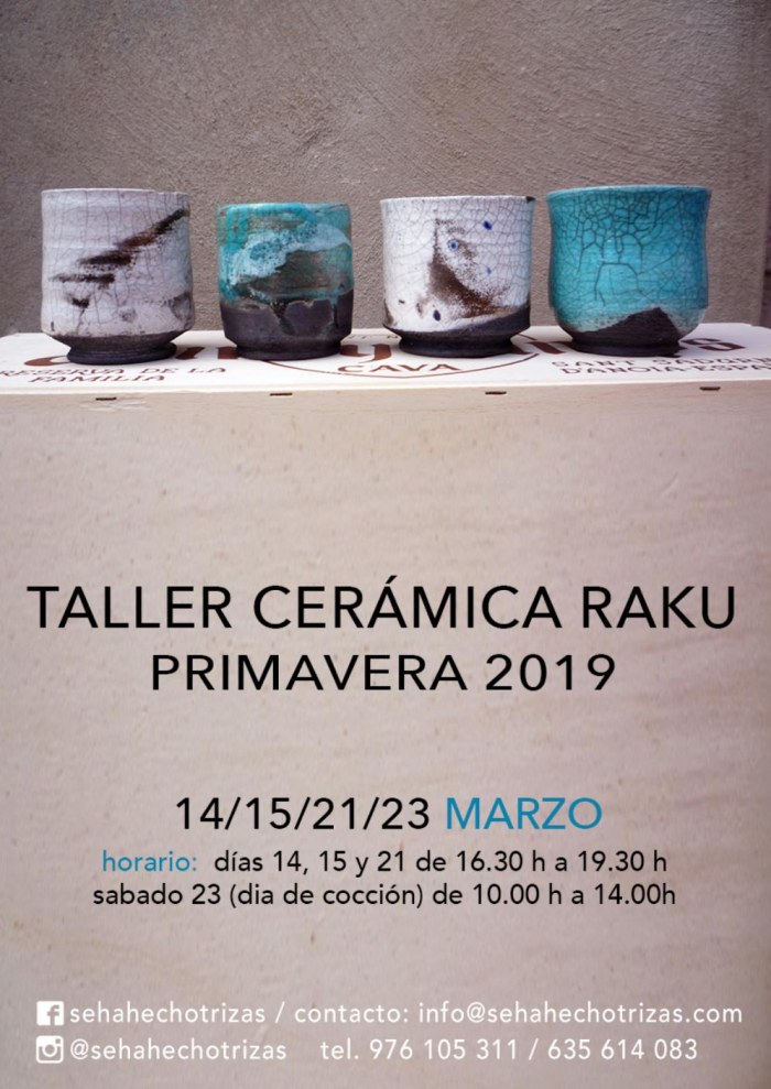 Taller de cerÃ¡mica RakÃº - Primavera 2019