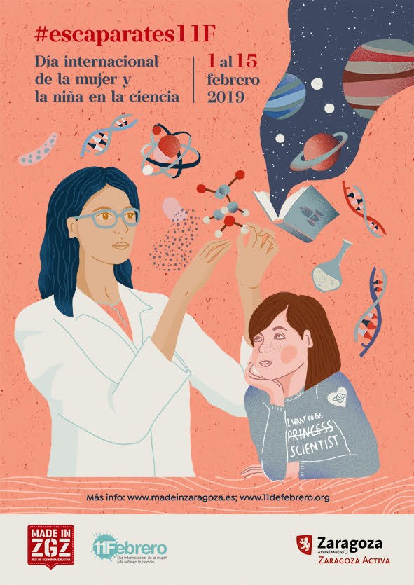 #escaparates11F. Ruta mujeres estelares