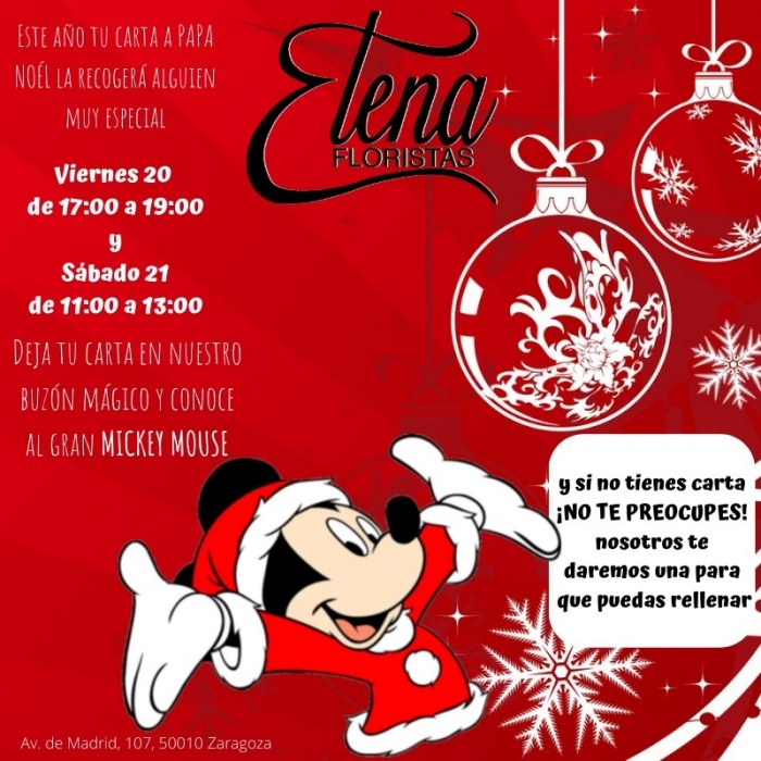 Entrega tu carta a Papa Noel - Flores Elena