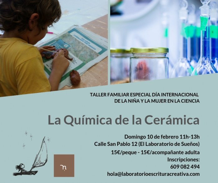 Taller familiar especial 11F: la quÃ­mica de la cerÃ¡mica