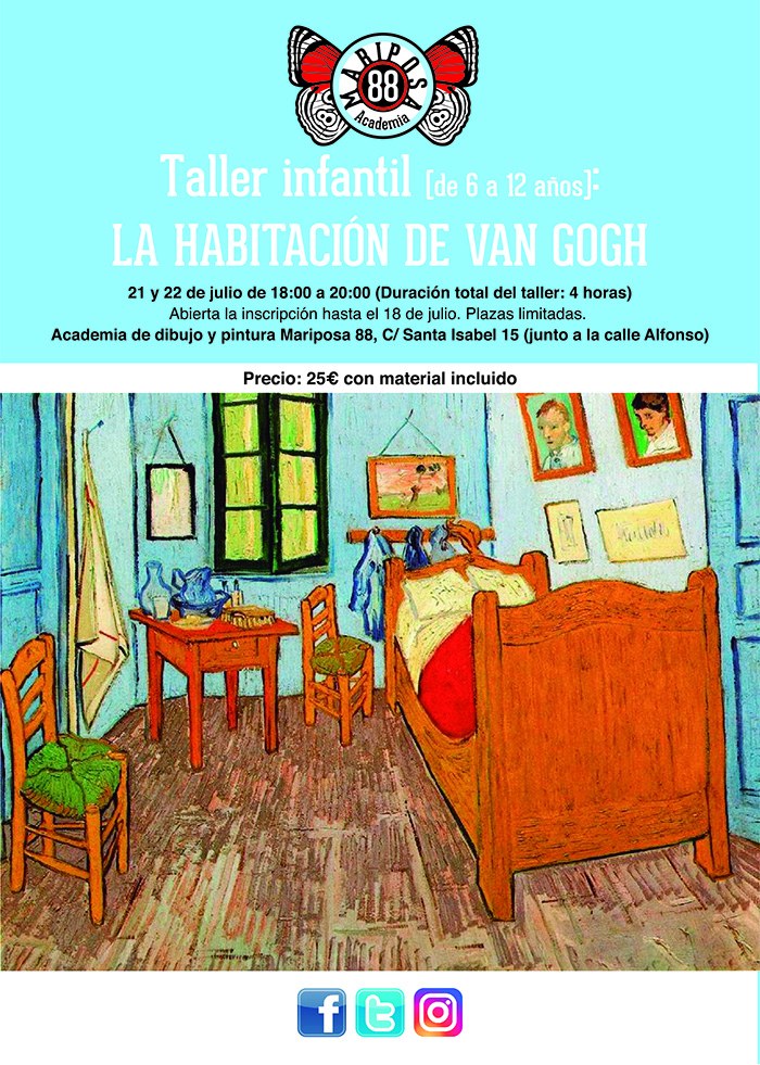 Taller infantil: La HabitaciÃ³n de Van Gogh 