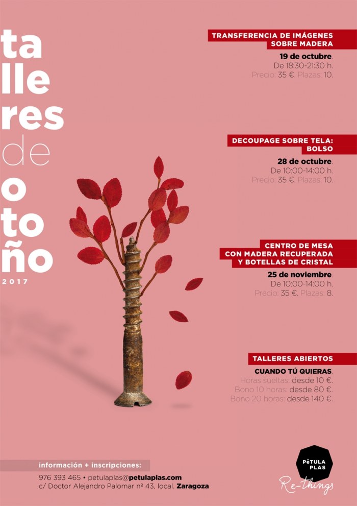 Talleres de otoÃ±o en Petula Plas